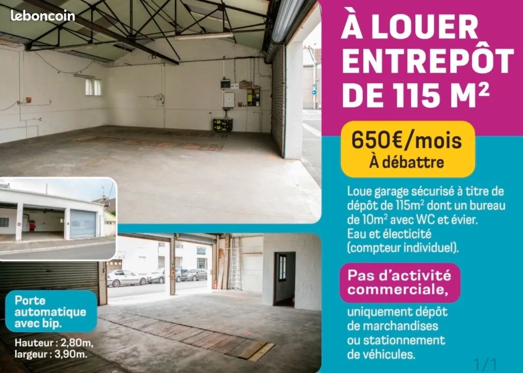 Local d'activité